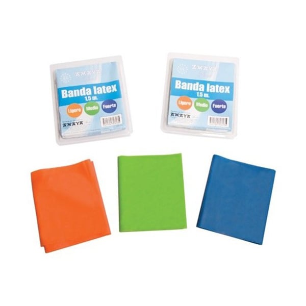 Bandas elástica de latex Azul-Fuerte